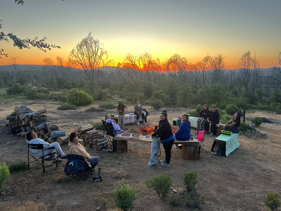 " First Annual Maidu Women's Gathering at Hyhcem Kumbali."