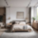 Cozy and organized spacious bedroom with bed neatly made.jpg