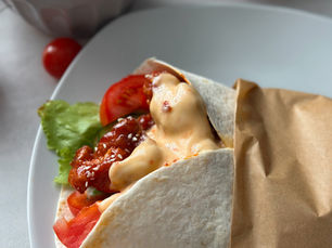 Korean Fried Chicken Wrap
Korean Fried Chicken Wrap