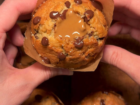 Biscoff Chocolate Chip XXL Muffins
Biscoff Chocolate Chip XXL Muffins