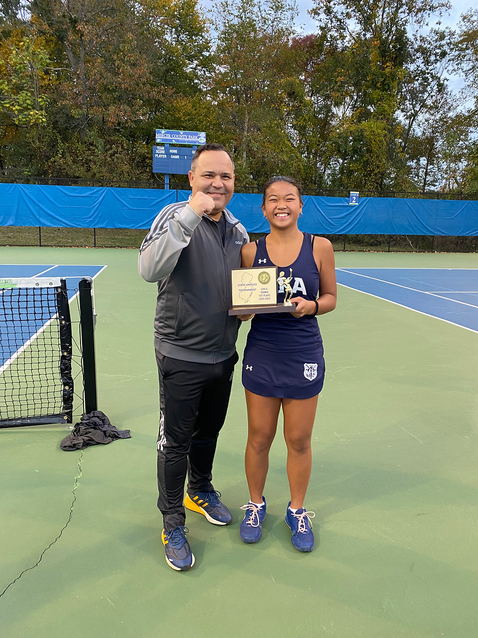 Nina Abalos 2023 Girls High School Singles State Champion