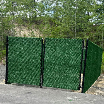 QueFence - Evergreen Mesh Chain Link Fence