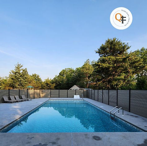 QueFence - Residential - Two Tone Composite Fence