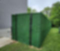 QueFence - Residential Green Mesh Chain Link Fence