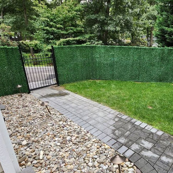 QueFence - Evergreen Mesh Chain Link Fence