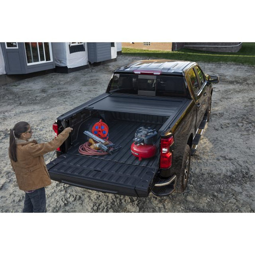 Short Bed Embark LS Power Retractable Tonneau Cover by Advantage® Rad