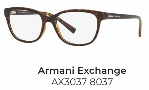 AX3037 8037 53-17-140 Designer Eyeglasses