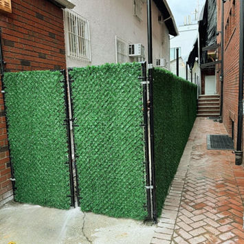QueFence - Evergreen Mesh Chain Link Fence