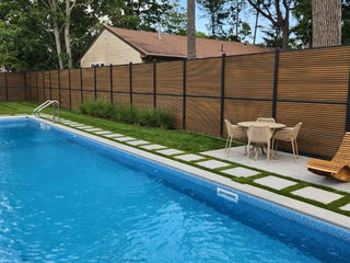 QueFence - Residential Two-Tone Composite Fence