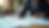 Eye-level view of a designer working on technical drawings