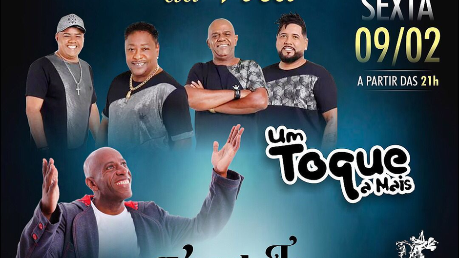 Roda de Samba com um Toque a Mais e Kambota. Tudo isso na Vila do Samba.