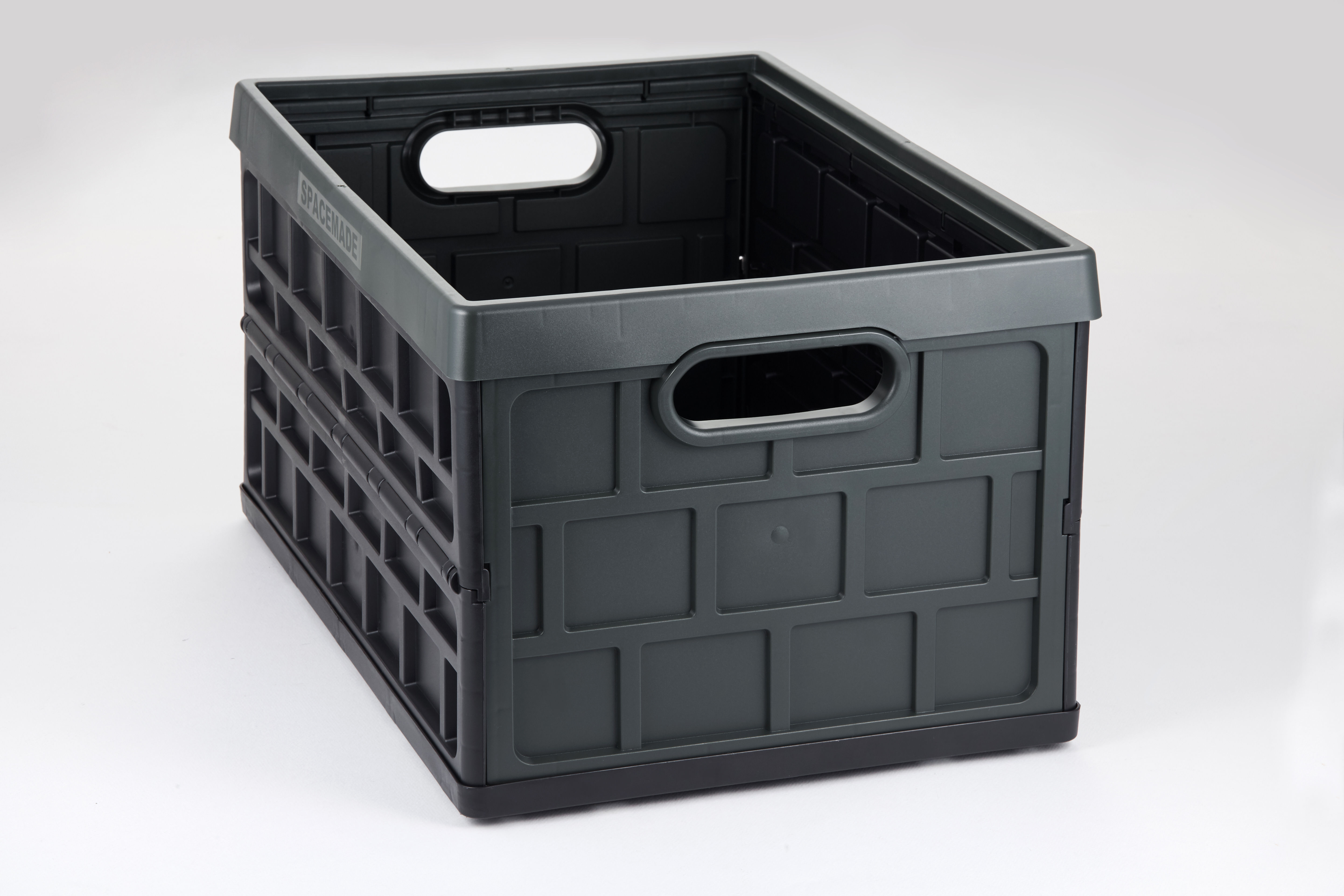 SpaceMade 12 gallon (46L) Collapsible Crate Chive