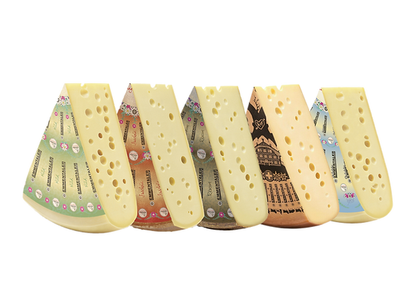 Gourmino Emmentaler AOP Wedges Range