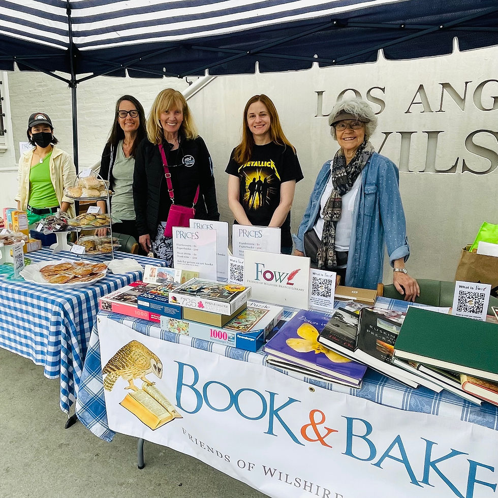 Book & Bake Sale