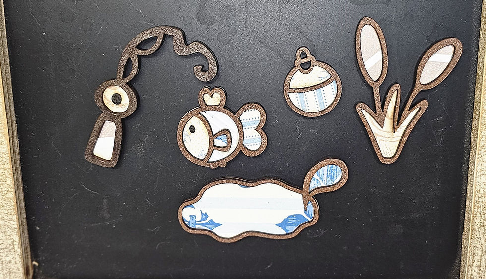 Thumbnail: Fishing Themed Magnets