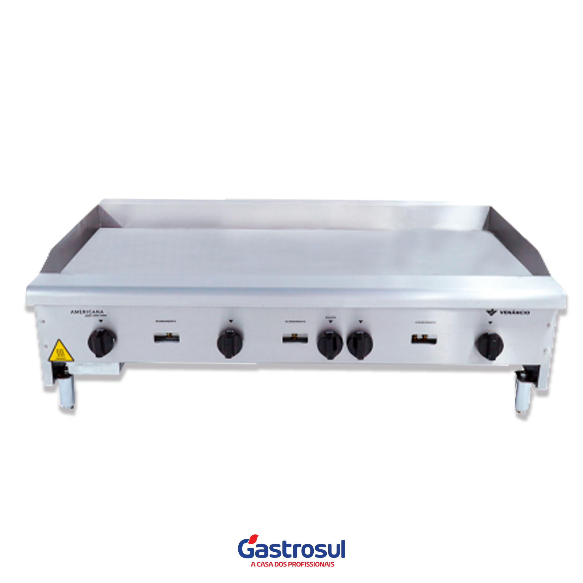 Chapa Bifeteira Profissional Americana a Gás - Venâncio