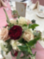 Peony and Rose Centerpiece