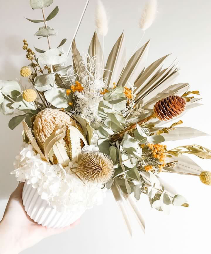 banksia vase workshop