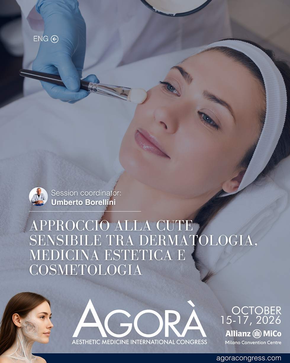 Copertina della sessione Approccio alla cute sensibile, Congresso Agorà 2026
