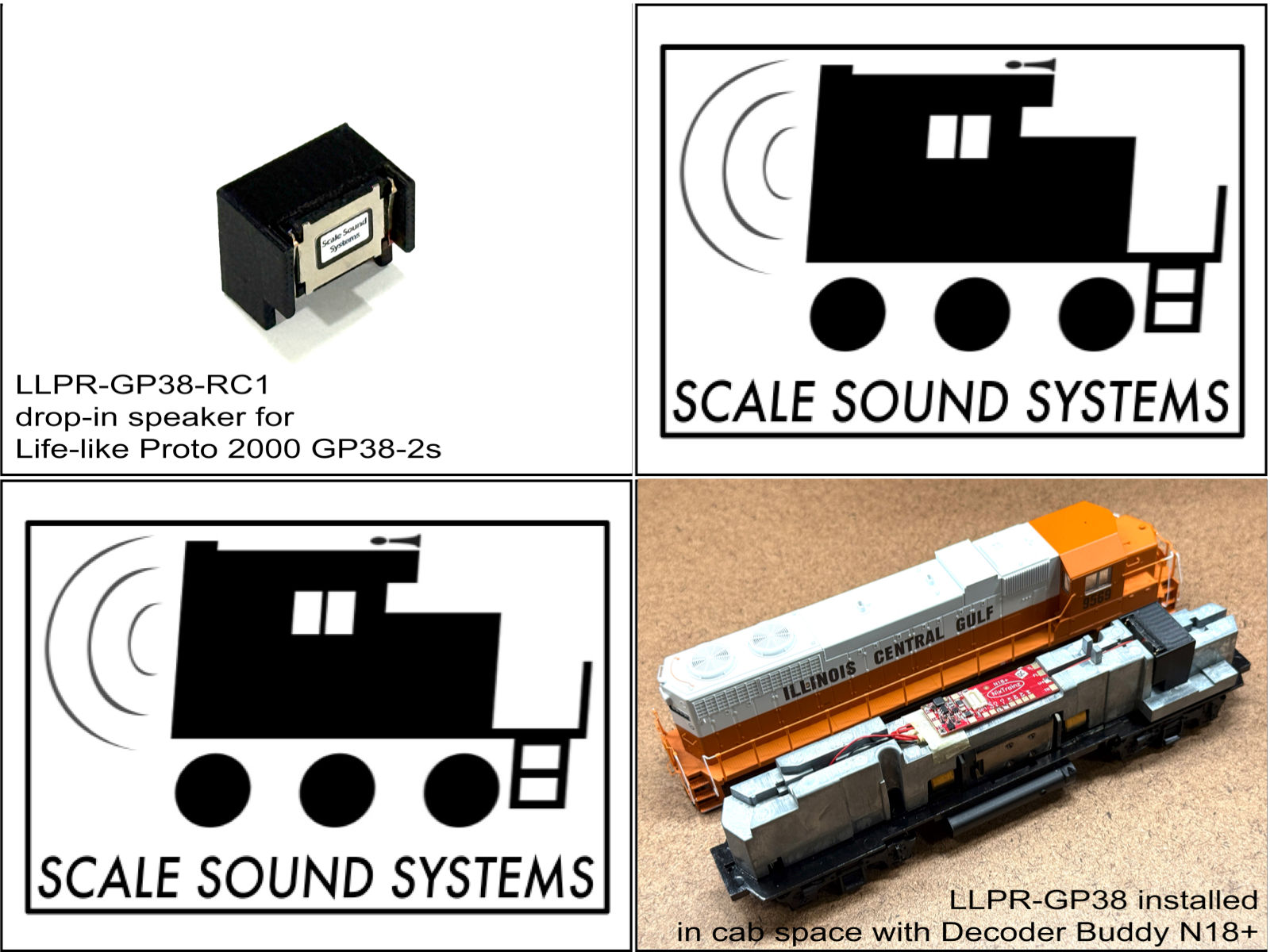 Life-Like Proto 2000 GP38-2