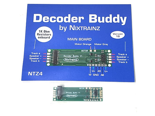 Nix Trainz Decoder Buddy V1B 1KΩ Motherboard | website