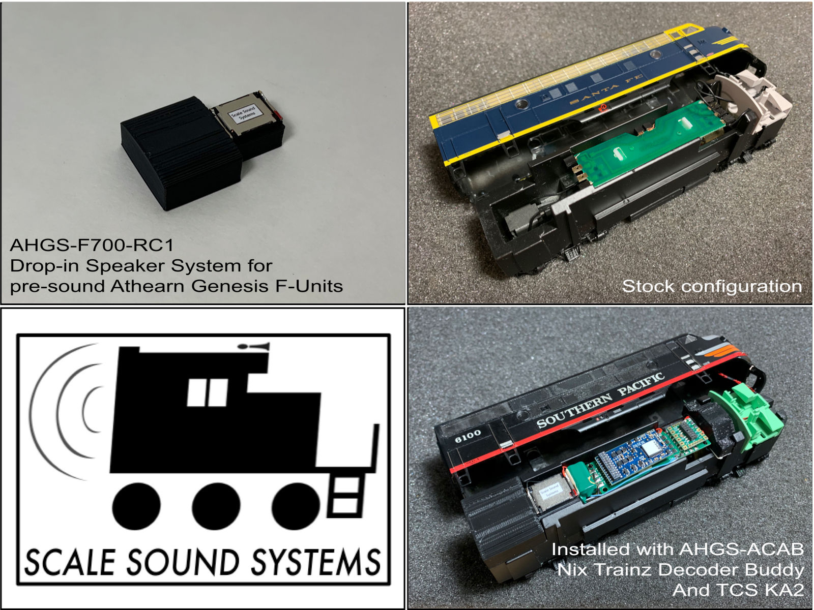 Athearn Genesis F-Units (pre-sound)
