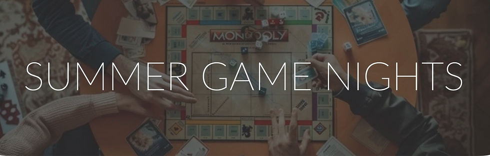 Summer Game Night!