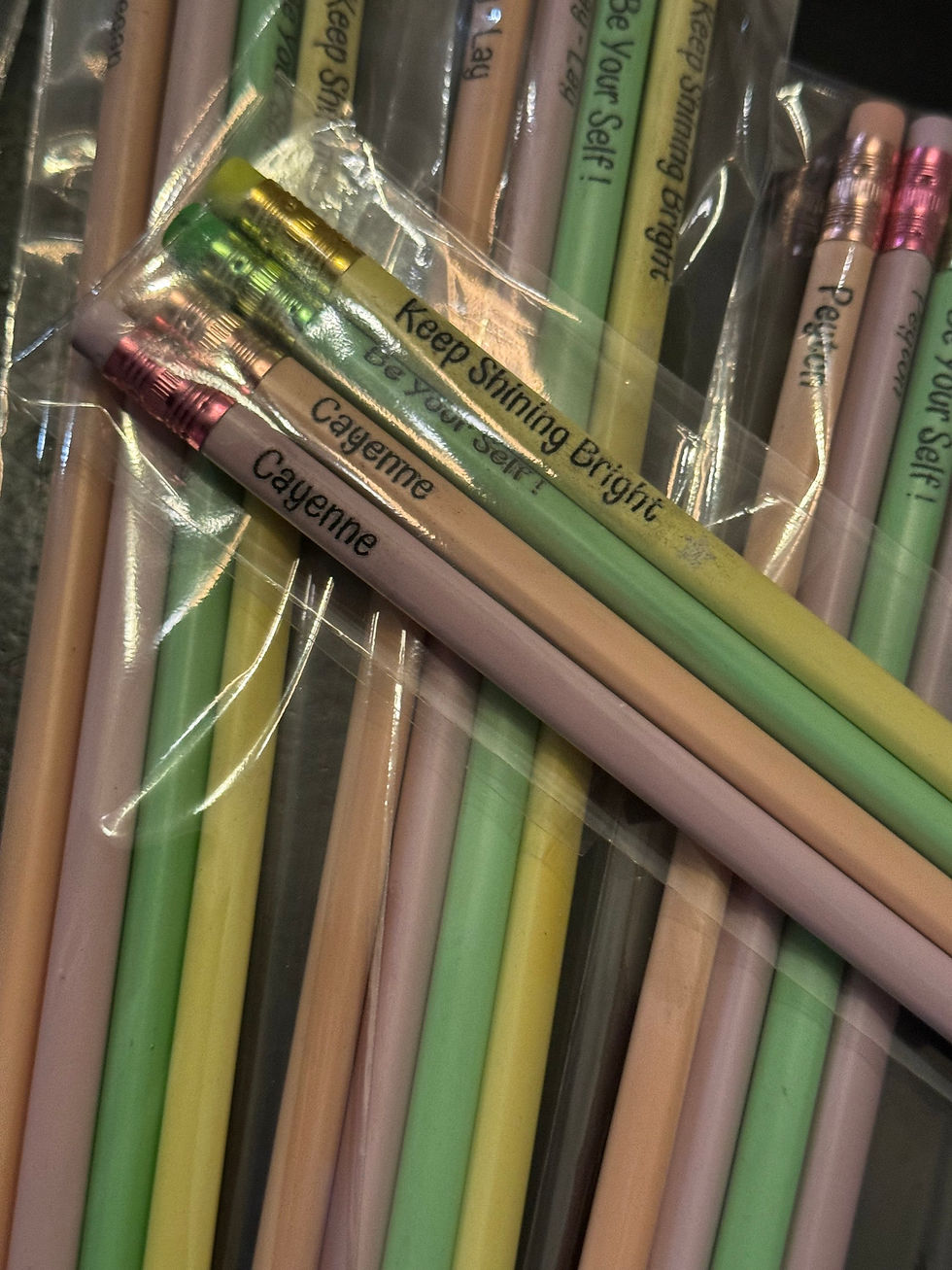 Thumbnail: Engraved Pencils (4 in a set) - Starting at 