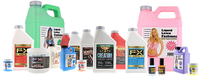 Liquid Latex Fashions Quick Dry and Peel Body Paint and Blood Products