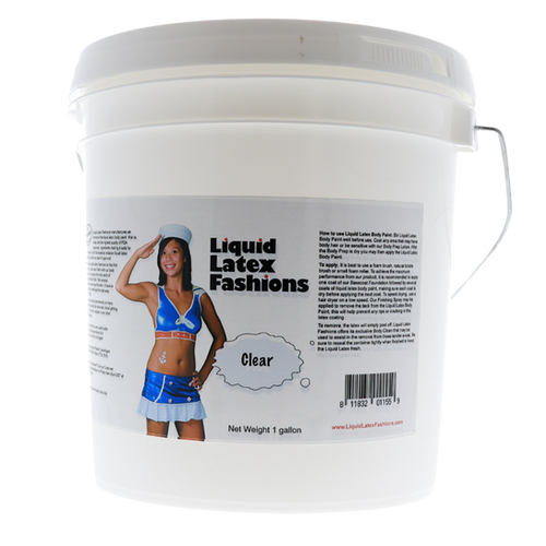 1 Gal Clear Liquid Latex Fashion