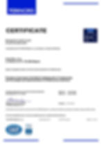 Certyfikat ISO9001