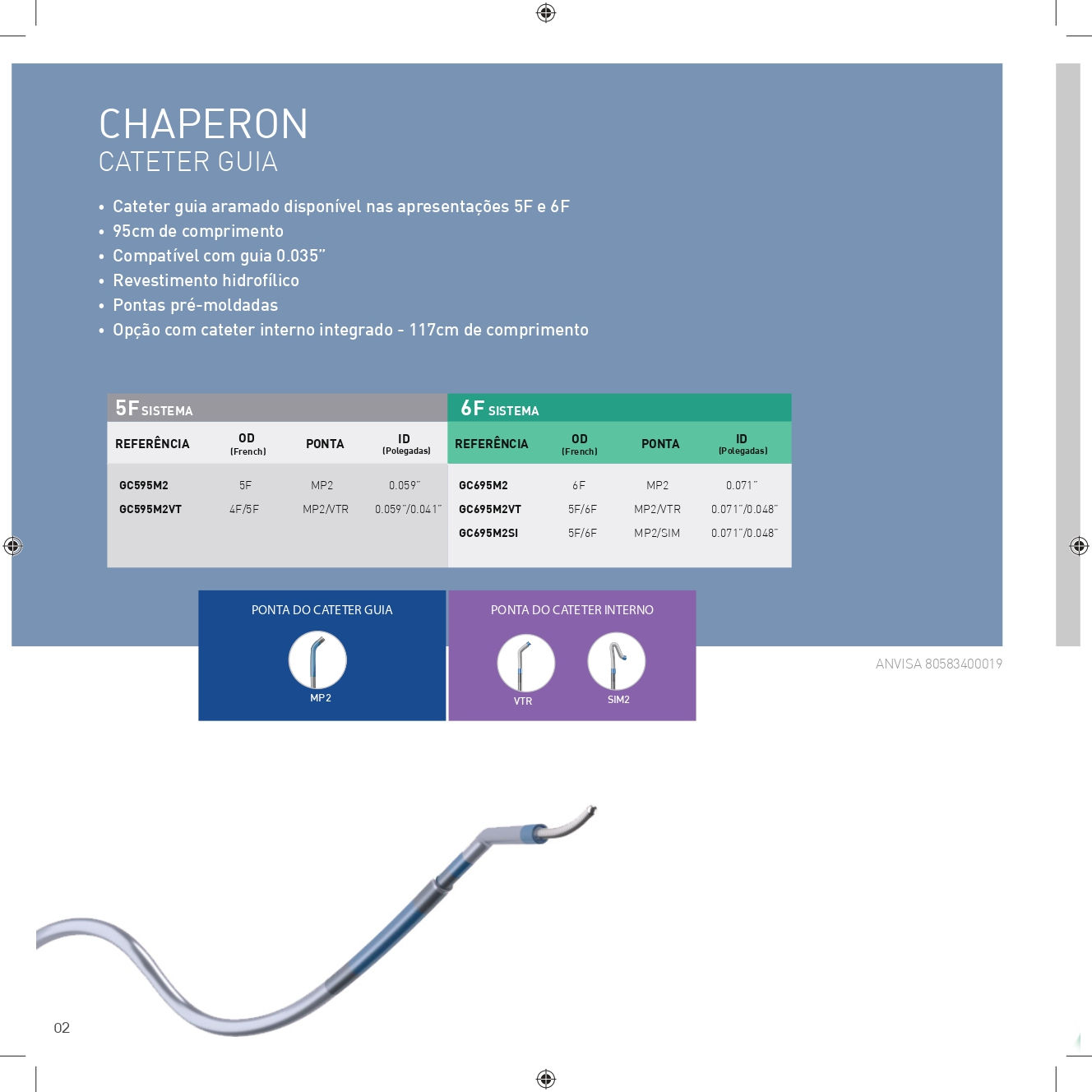 CHAPERON - Cateter Guia