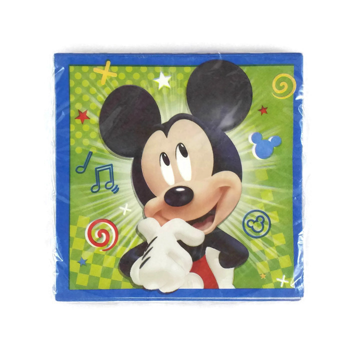 Thumbnail: Mickey Mouse Kids Party Bundle with Disney Mickey Figurines Set for 8 Guests