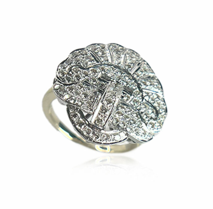 Diamond Peacock Ring