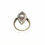 Thumbnail: Diamond and Garnet Navette Ring