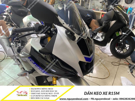 DÁN KEO CHO XE R15M CÓ TÁC DỤNG GÌ?