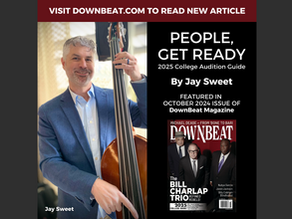 People, Get Ready - 2025 College Audition Guide (DownBeat Magazine)