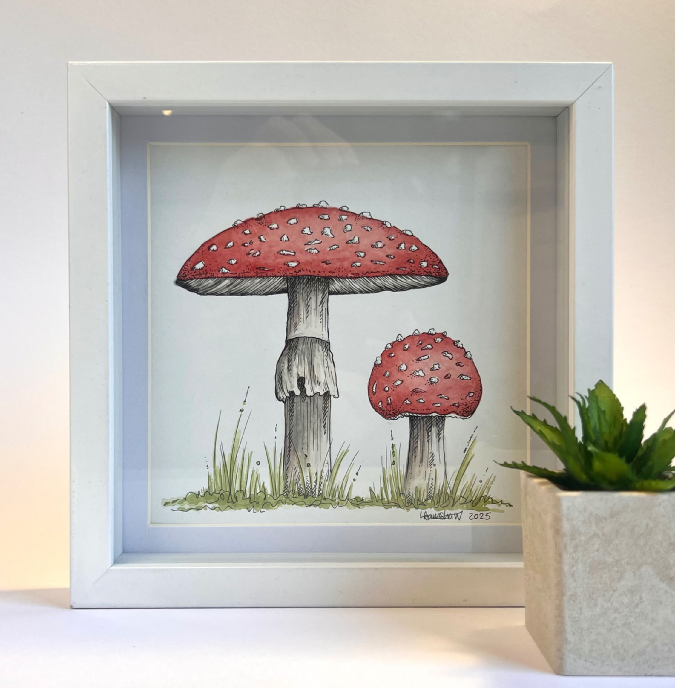 Fly Agaric - Nature Illustration
