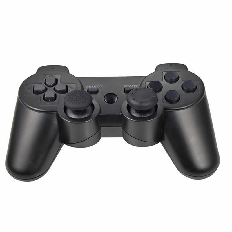 Thumbnail: 8Pcs Black Silicone Thumb Stick Grip Cover Caps For PS4 & Xbox One Controller US