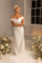 Zahara Crepe Wedding Dress, Nicki Flynn by True Bride