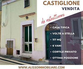 Tipica casa con grazioso cortile in ottima posizione a Castiglione