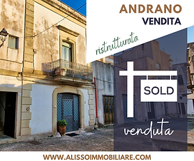 Dimora ristrutturata al piano primo, con volte tipiche e meraviglioso terrazzo, nel centro storico di Andrano