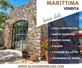 Villa con piscina immersa nel verde a pochi metri dal mare