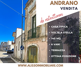 Dimora storica nel centro storico di Andrano