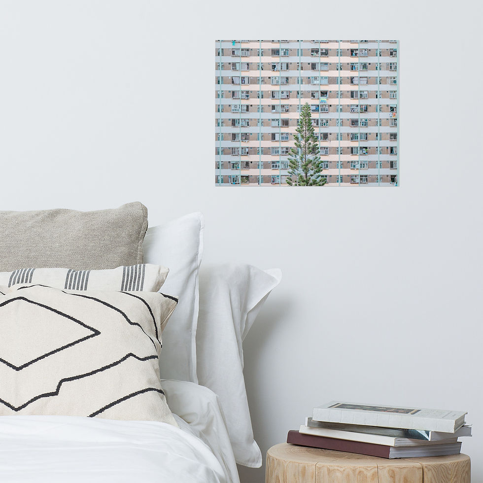 Thumbnail: Framable Poster - Hong Kong, Sha Kok Estate 1