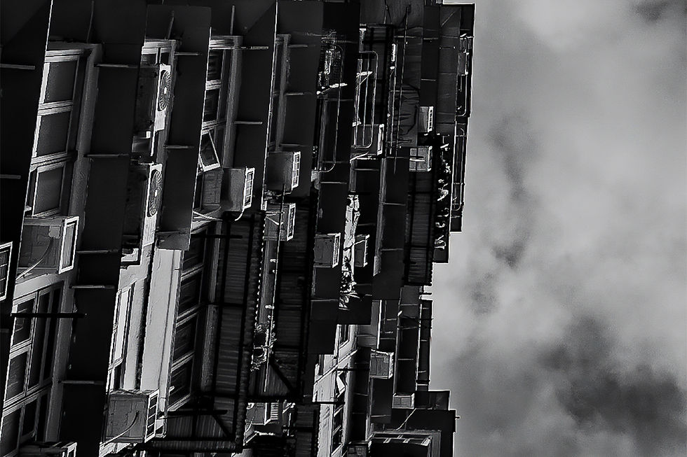 Thumbnail: Framable Poster - Hong Kong, Monster Building 1