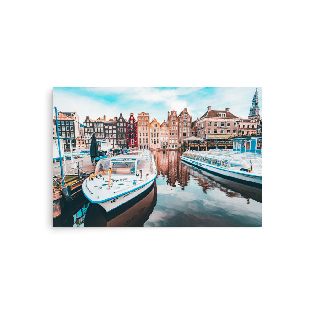 Framable Poster - The Netherlands, Amsterdam