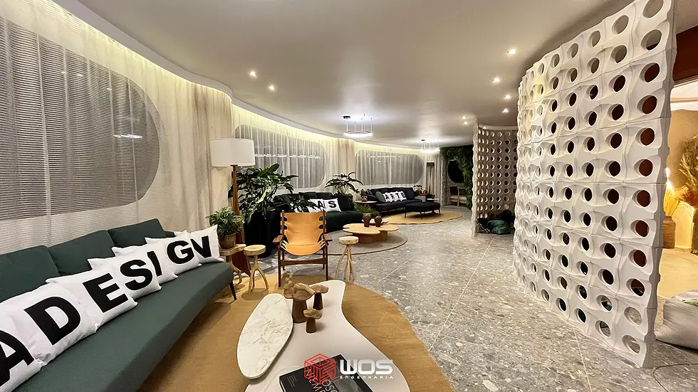 2 Espaço Lounge - Mostra Casa Design - WOS Engenharia