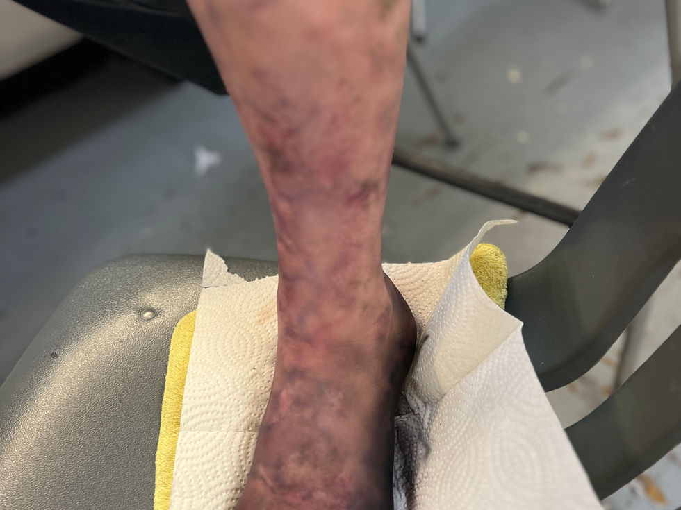 Airbrush Corpse Makeup
