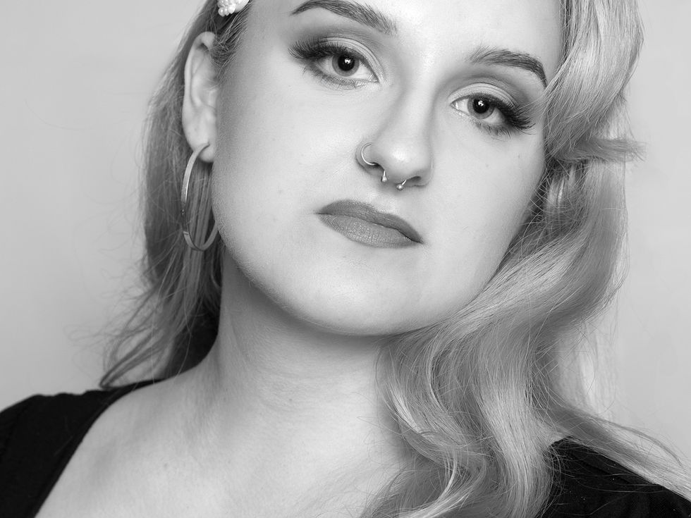 Black and White Photography Makeup